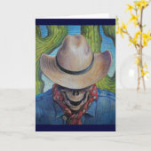 Goodbye Cowboy Card Karte (Gelbe Blume)