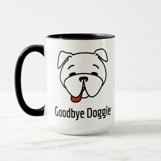 Goodbye Doggie Combo Tasse (Links)