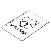 Goodbye Doggie Notizblock (Linke Seite)