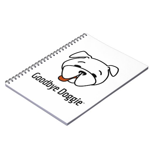Goodbye Doggie Notizblock (Linke Seite)