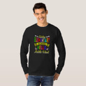 Goodbye Elementary Hello Middle School Abschluss T-Shirt (Vorne ganz)