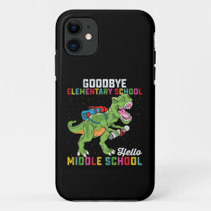 Goodbye Elementary Hello Middle School T Rex Case-Mate iPhone Hülle