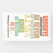 Goodbye Farewell Banner (Horizontal)