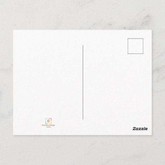 Goodbye Farewell Post-its Postkarte (Rückseite)