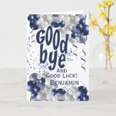 Goodbye Farewell Verlassend Karte (Gelbe Blume)