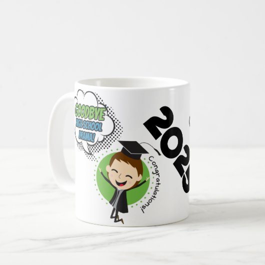 Goodbye High School Drama - Abschluss Tasse 2025 (Vorderseite Links)