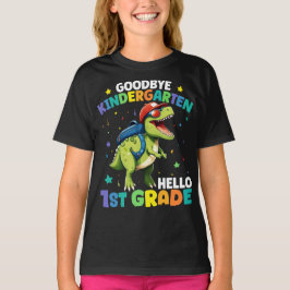 Goodbye Kindergarten Abschluss Dinosaur Trex T-Shirt
