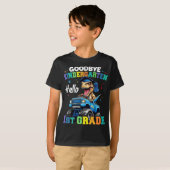 Goodbye Kindergarten Abschluss Dinosaur Trex T-Shirt (Vorne ganz)