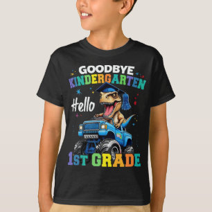 Goodbye Kindergarten Abschluss Dinosaur Trex T-Shirt
