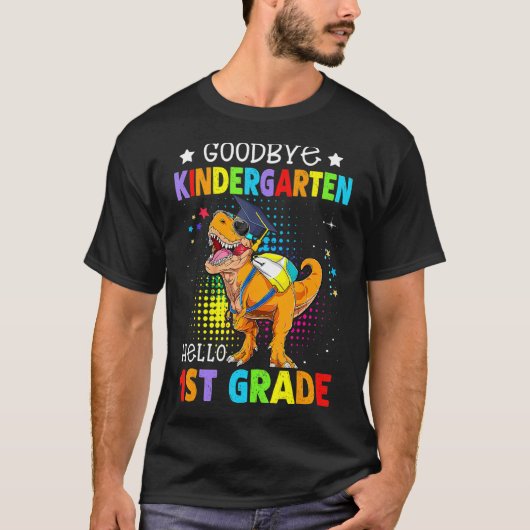 Goodbye Kindergarten Abschluss T-Shirt (Vorderseite)