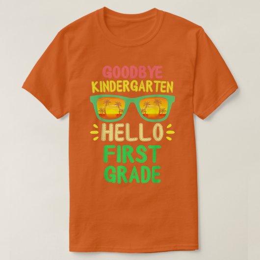 Goodbye Kindergarten Class of 2034 2022 Grad Hallo T-Shirt (Design vorne)