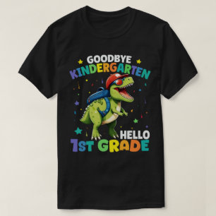 Goodbye Kindergarten Graduationr Dinosaur Trex T-Shirt