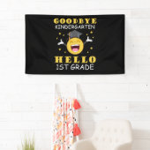 Goodbye Kindergarten Hallo 1. Klasse Banner (Insitu)