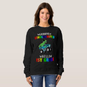 Goodbye Kindergarten Hallo Erste Klasse Sweatshirt (Vorne ganz)