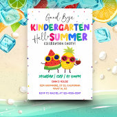 Goodbye Kindergarten Hallo Sommer Einladung