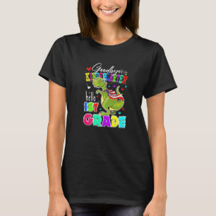 Goodbye Kindergarten Hello 1st Grade Abschluss La T-Shirt
