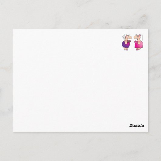 GOODBYE KREBS! Postkarte bis April McCallum (Rückseite)