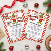 Goodbye Letter From Your Elf Einladung