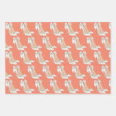 Goodbye Miss Hello Mrs. Brautparty Geschenkpapier Set (Vorderseite 3)