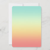 Goodbye Pool Hello School Zurück in das Party der Einladung (Rückseite)