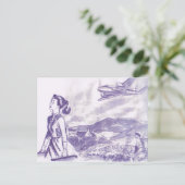 Goodbye Postkarte (Stehend Vorderseite)