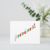 Goodbye Postkarte (Stehend Vorderseite)