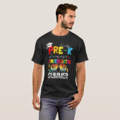 Goodbye Pre Abschluss To Kindergarten Hello Sum T-Shirt (Vorne ganz)