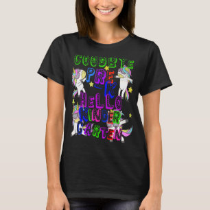 Goodbye Preschool Abschluss Hello Kindergarten Pr T-Shirt