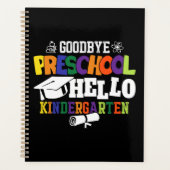 Goodbye Preschool Hello Kindergarten PreK Planer (Vorderseite)