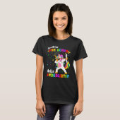 Goodbye Preschool Hello Kindergarten Unicorn Back  T-Shirt (Vorne ganz)