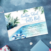 Goodbye School Hallo Pool Sommer Party Einladung