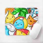 Goodbye School Hallo Sommerzeit und Spaß Mousepad (Mit Mouse)
