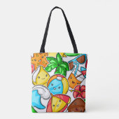 Goodbye School Hallo Sommerzeit und Spaß Tasche (Rückseite)