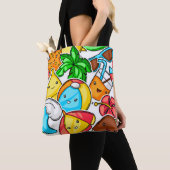 Goodbye School Hallo Sommerzeit und Spaß Tasche (Von Nahem)
