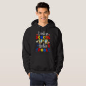 Goodbye School Hello Pool Sommer Sonnenbrille Stud Hoodie (Vorne ganz)