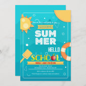 Goodbye Summer Einladung (Vorne/Hinten)