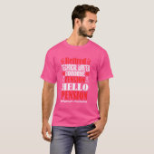 Goodbye Tension Hello Pension Renaissance Technisc T-Shirt (Vorne ganz)