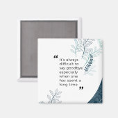 Goodbye Wises Magnet (Vorderseite/Rückseite)