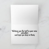 ***GOODBYE*** WÜNSCHT UNS GUT AUF IHREM NEUEN ABEN KARTE (Innenseite)