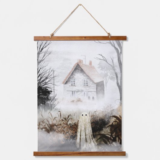 Goodbyes Are Always Hard... Wandteppich Mit Holzrahmen (Vorderseite)