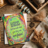 Goodbys verletzten, als die Geschichte noch nicht  Karte