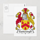 Goodenough Familienwappen Postkarte (Vorne/Hinten)
