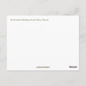 Gooderham Gebäude Flatiron Gebäude Toronto Postkarte (Rückseite)