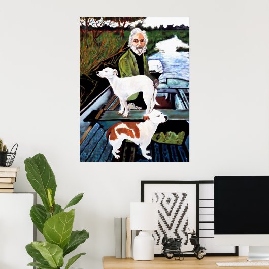 Goodfellas Hunde Maler Kunstwerk für die Mauer Art Poster (Heimbüro)