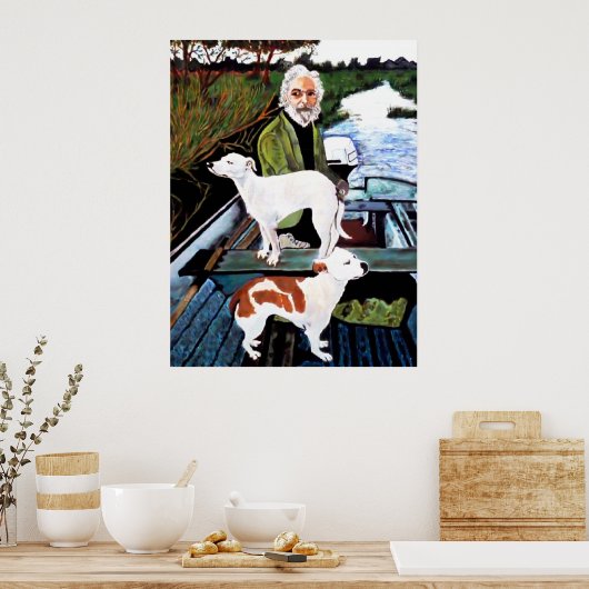 Goodfellas Hunde Maler Kunstwerk für die Mauer Art Poster (Küche)