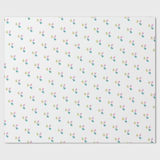 Goodie Gumdrops Design Geschenkpapier (Flach)