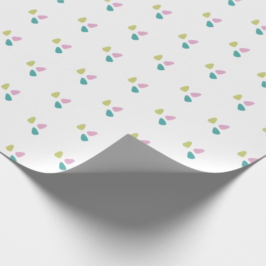 Goodie Gumdrops Design Geschenkpapier (Ecke)