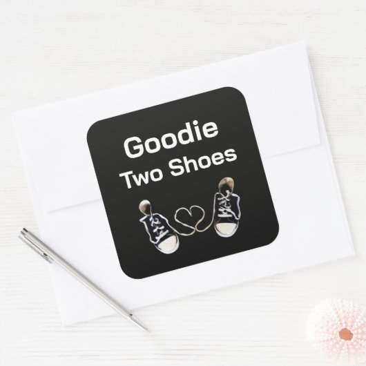 Goodie Two Shoes Aufkleber (Umschlag)