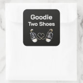 Goodie Two Shoes Aufkleber (Tasche)