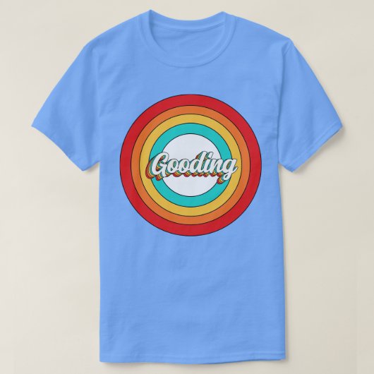 Gooding Name Shirt Vintag Gooding Circle (Design vorne)